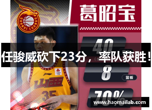 任骏威砍下23分,率队获胜! 任骏威砍下23分,率队获胜!